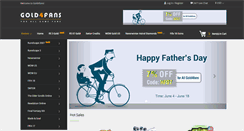 Desktop Screenshot of gold4fans.com
